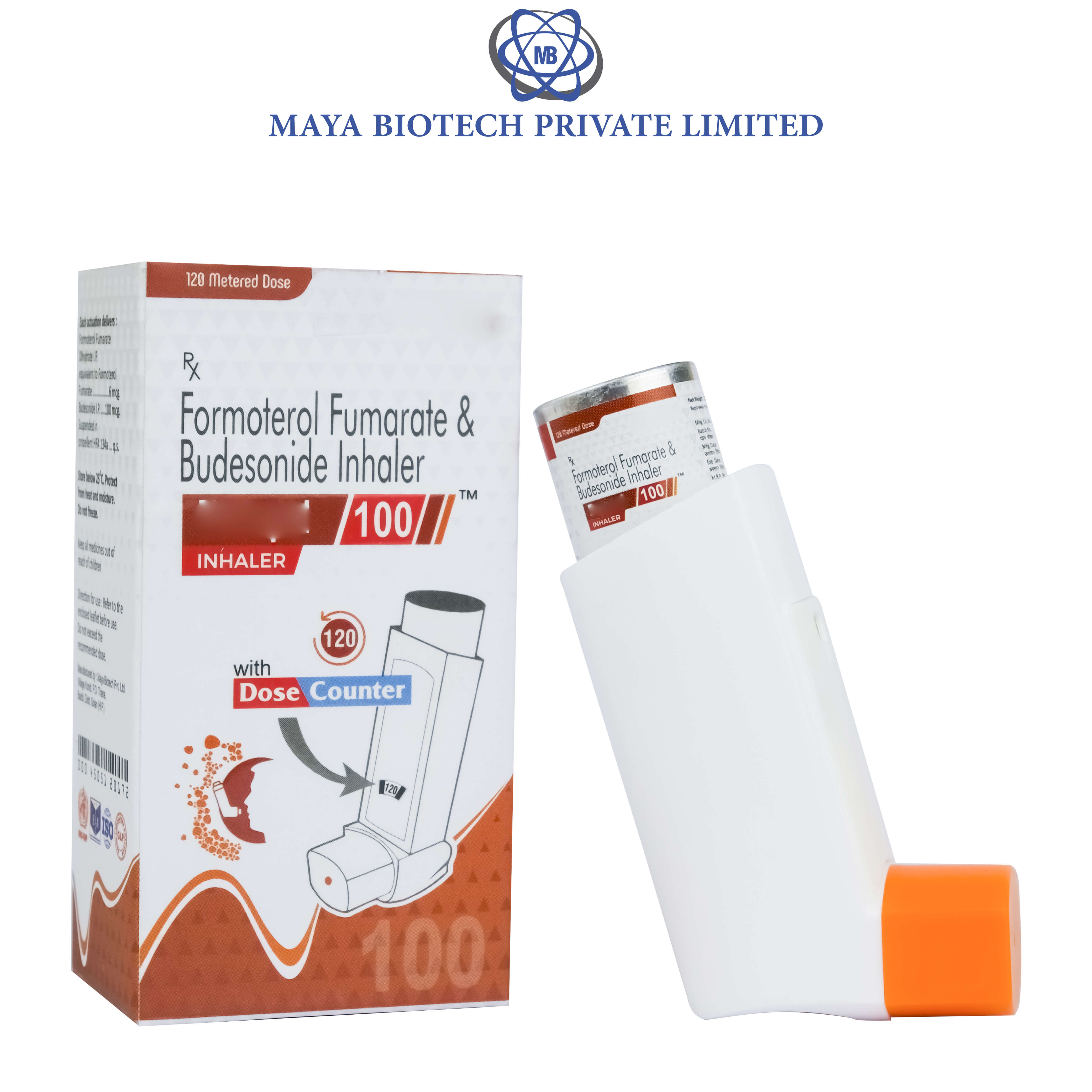 mayabiotechindia -     Formoterol Fumarate 6 mcg & Budesonide 100 mcg Inhalation