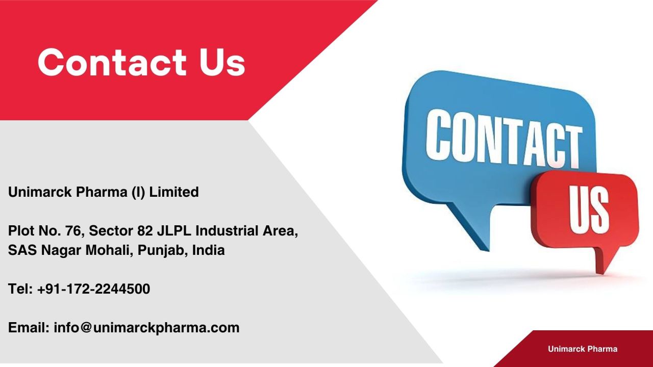 Unimarck Pharma | Pharma Manufacturing Company in India | Private Label Manufacturers | Pharma Company in Chandigarh