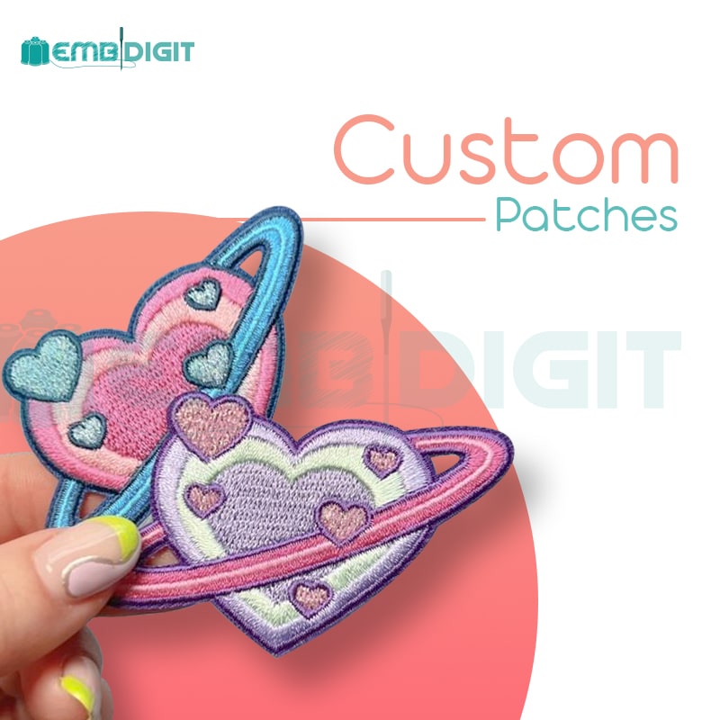 Cheap Custom Embroidered Patches - starts from $1/patch Embdigit