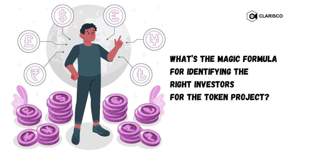 What’s the magic formula for identifying the right investors for the token project?