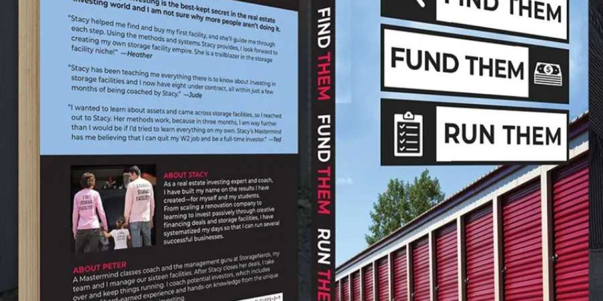 #1 Self Storage Book For Generating Wealth from Self Storage By Stacy Rossetti - Find Them - Fund Them - Run Them