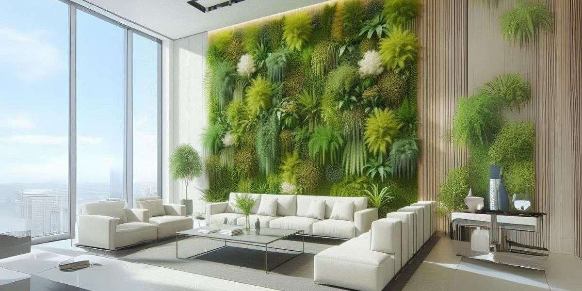 Elevate Your Office Aesthetic with Artificial Green Walls