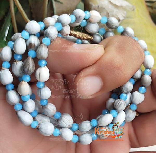 Vaijanti Mala With Stone Kanthi Mala Three Round