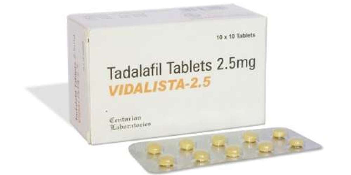 Obtain a Firm Erection with Vidalista 2.5