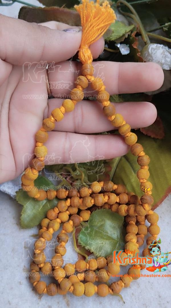 Haldi Ki Mala Original | Original Turmeric (Haldi) Mala 108+1 Beads