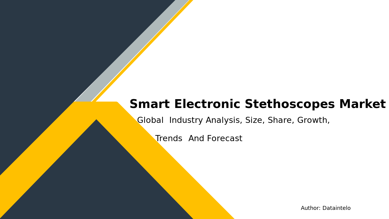 Request For Sample of Smart Electronic Stethoscopes Market Research Report 2032