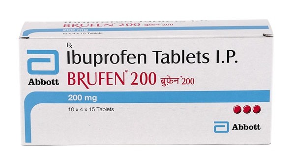 Brufen (ibuprofen 200mg) Treat frozen shoulder, headache