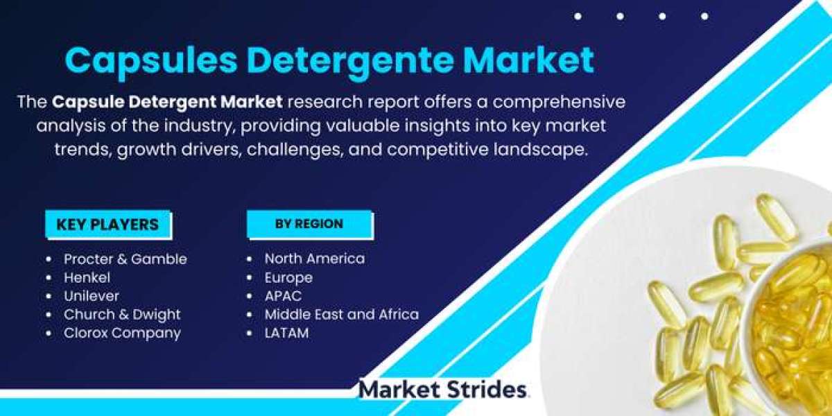 Capsules Detergente Market Size, Share, Trends, and Future Scope: Forecast 2024-2032