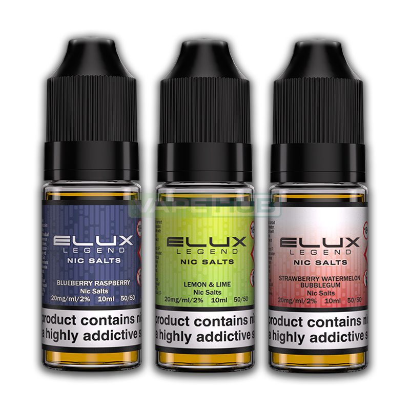 Elux Legend Nic Salts | Elux Liquid | Any 5 for £10