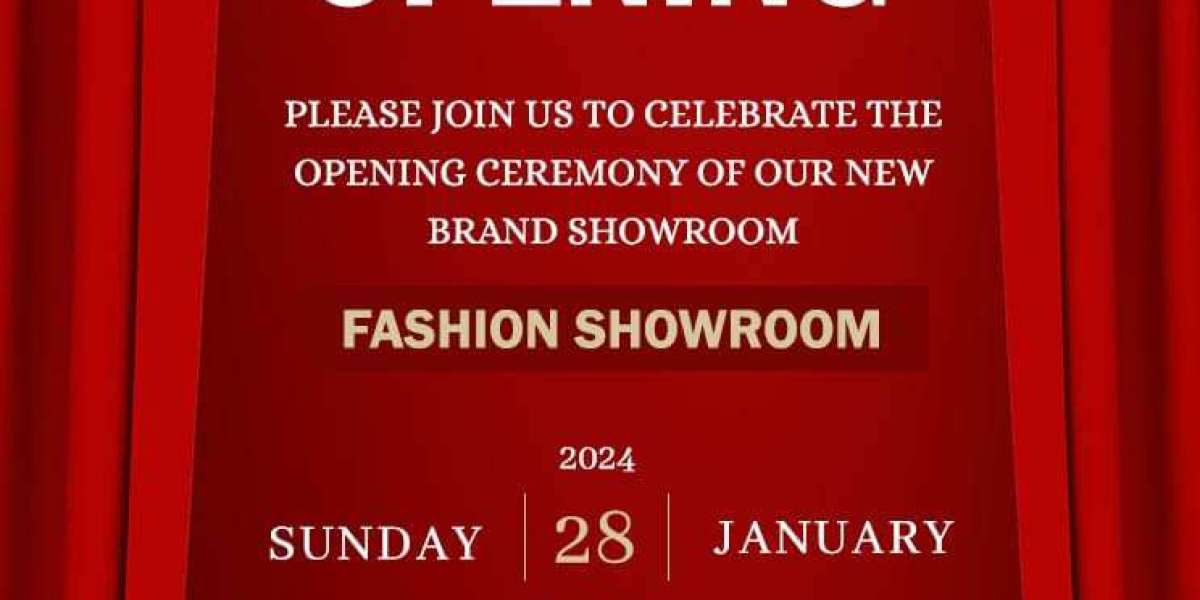 Invitation Card for Shop Opening