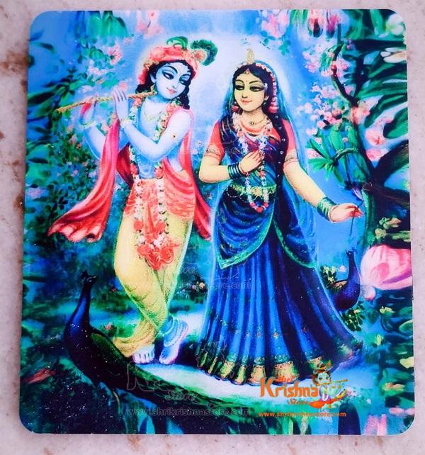 Radha Krishna Jugal Jodi Magnetic Photo Frame