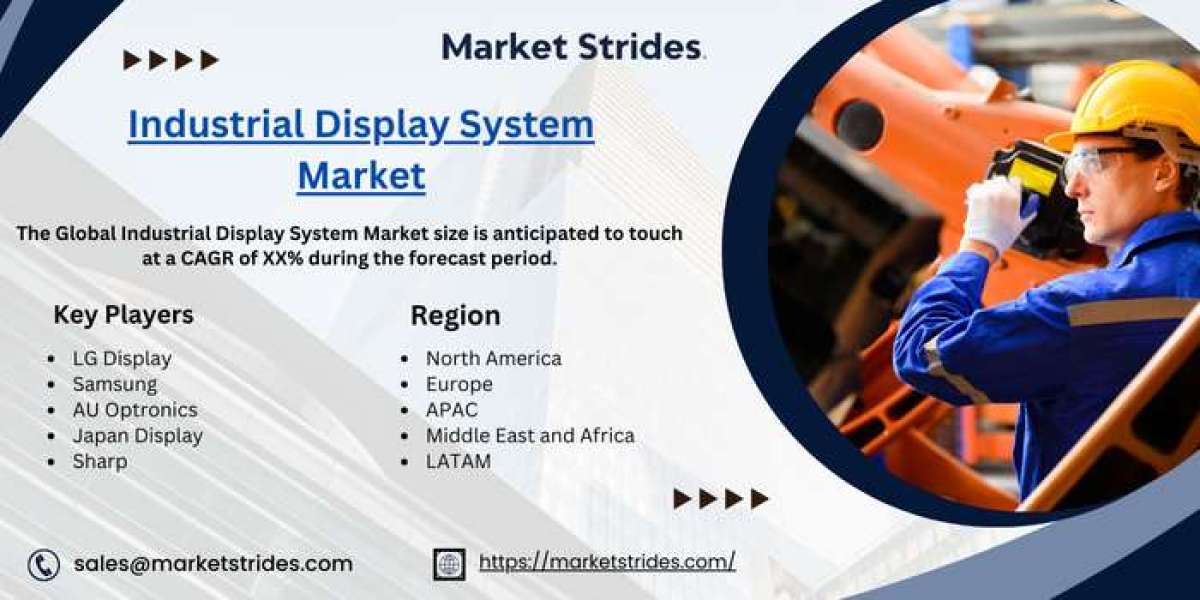 Industrial Display System Market: Insights and Forecast to 2031 | Market Strides