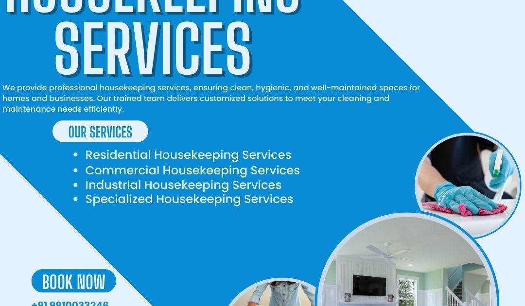 Top 10 Best Housekeeping Companies in Delhi NCR