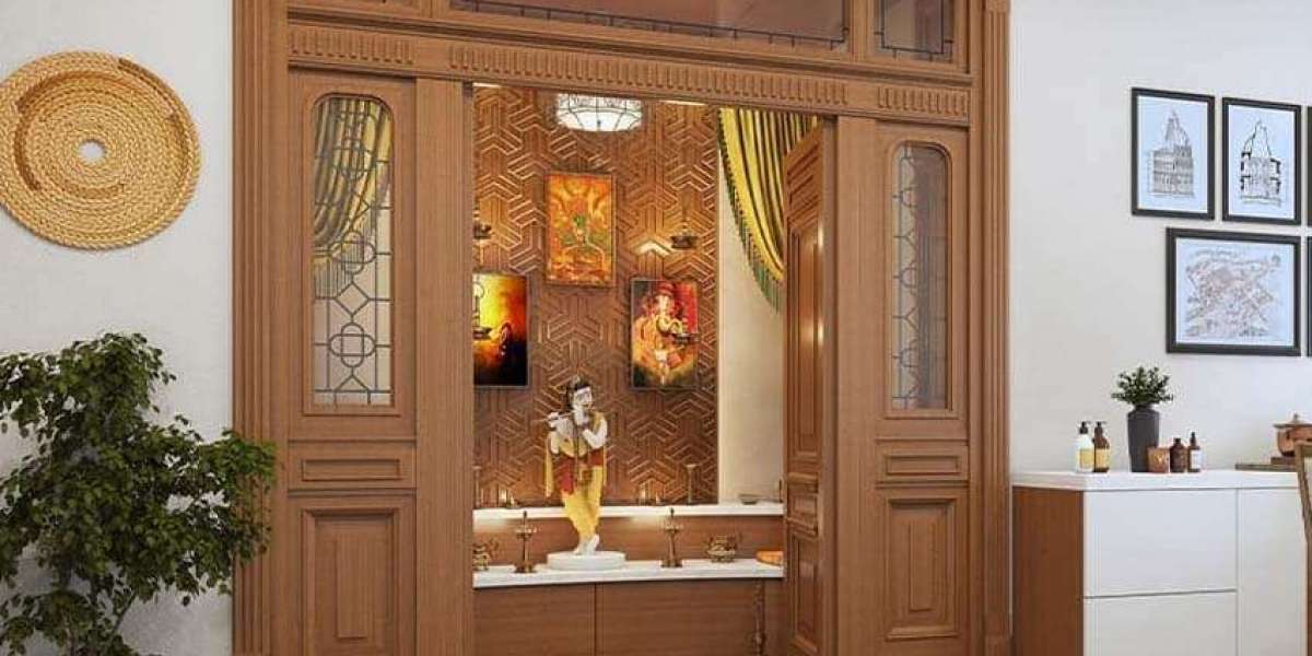 Unique Corian Mandir Design: A Modern Touch to Traditional Worship Spaces