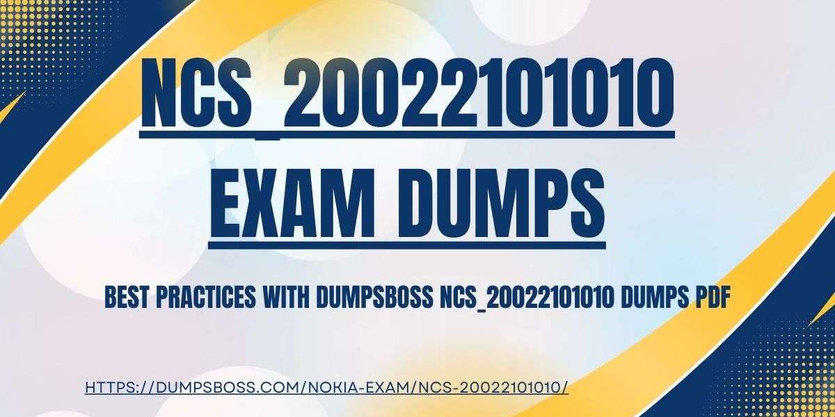 DumpsBoss NCS_20022101010 Dumps – Your Exam Shortcut