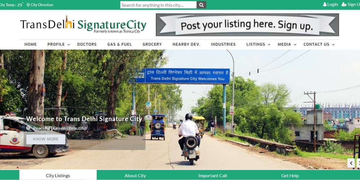 Welcome to Trans-Delhi Signature City(Tronica City)