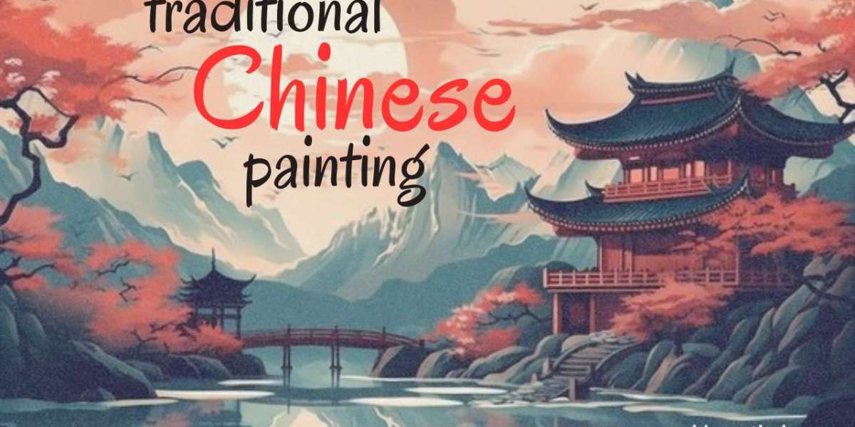 What are the essential elements that define traditional Chinese painting, and how do they reflect Chinese philosophy