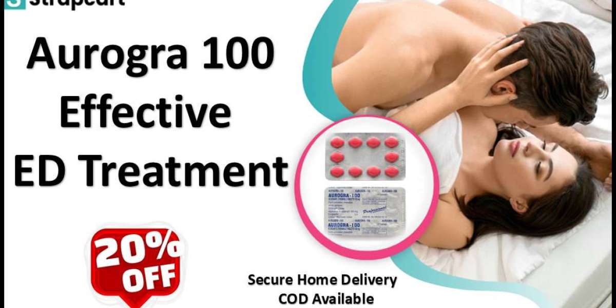 Aurogra 100 Tablets - Effective ED Treatment