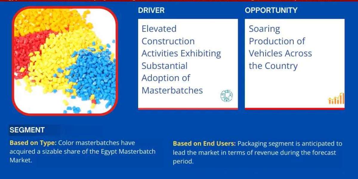 Egypt Masterbatch Market Growth Report, Projected to Grow at a CAGR of 19.99% Through 2030