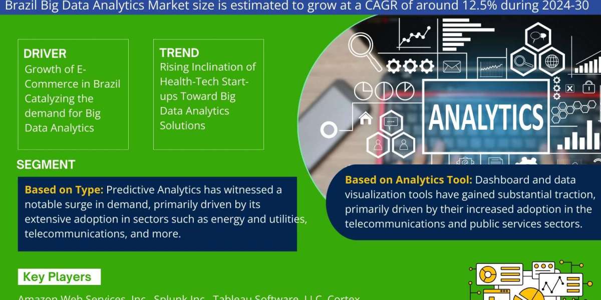 Brazil Big Data Analytics Market Set for Significant Growth, Forecasted CAGR of 12.5% by 2030