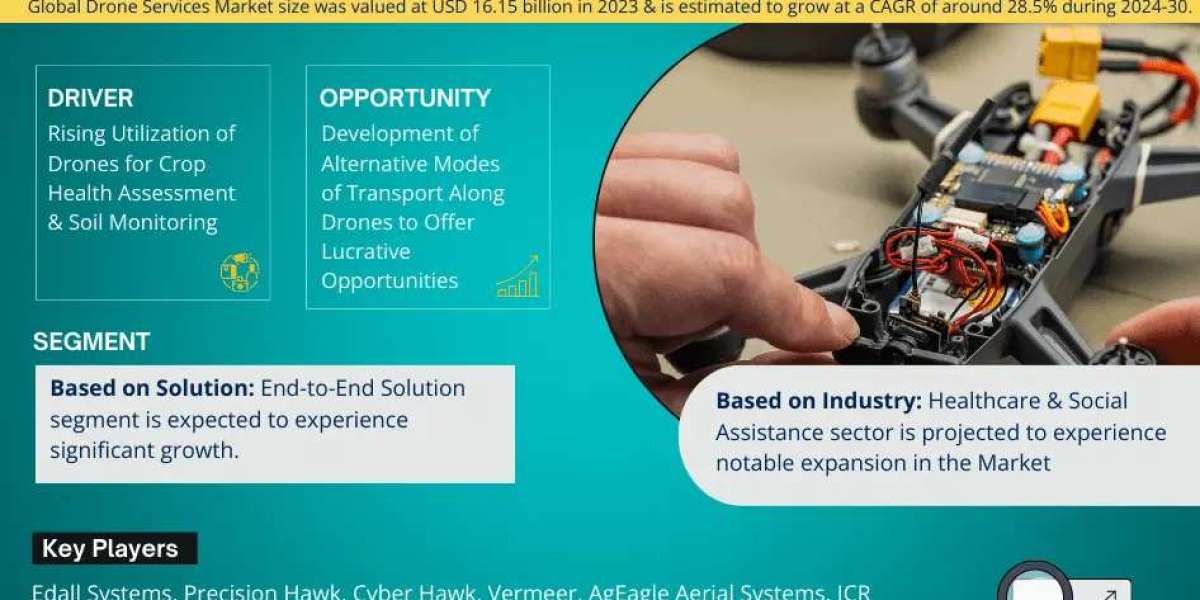 Comprehensive Overview of the Drone Services Market: Size, Trends, and Growth Forecast for 2024-2030