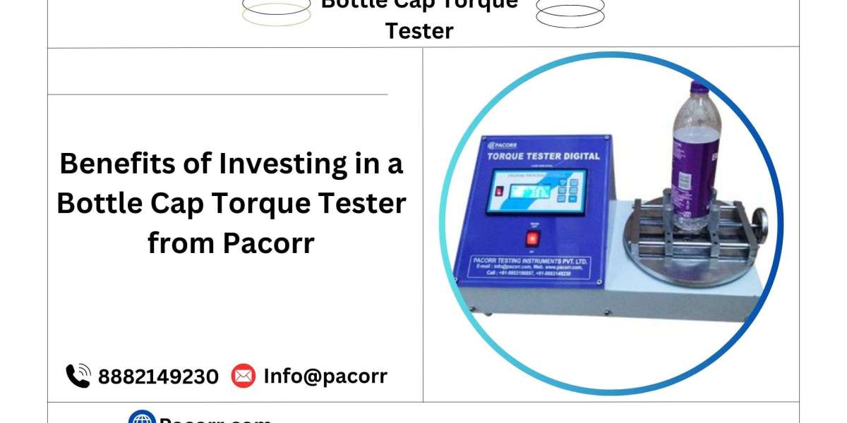 Bottle Cap Torque Tester – Ensuring Perfect Sealing for Packaging Excellence