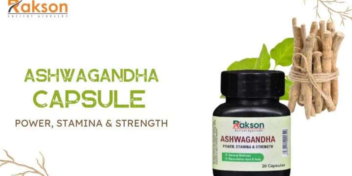 Ashwagandha Capsules is a ayurvedic medicine for stress, sleep and energy