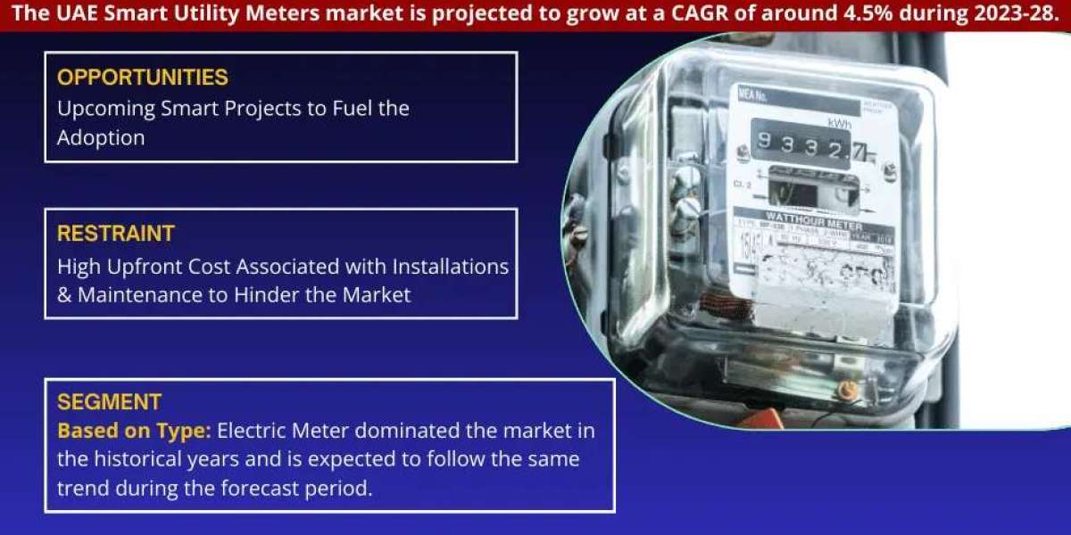 UAE Smart Utility Meters Market Trend, Size, Companies, Top Player, and Outlook 2023 to 2028