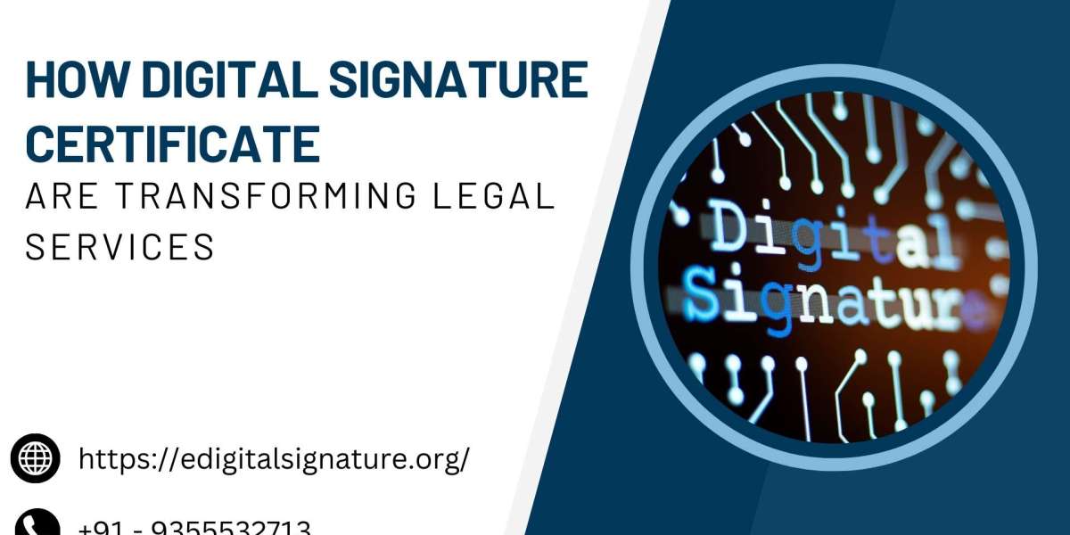 How Digital Signature Certificate Are Transforming Legal Services