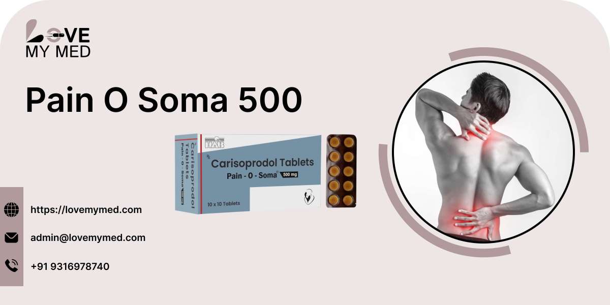 Managing Muscle Spasms and Pain with Pain O Soma 500 mg.