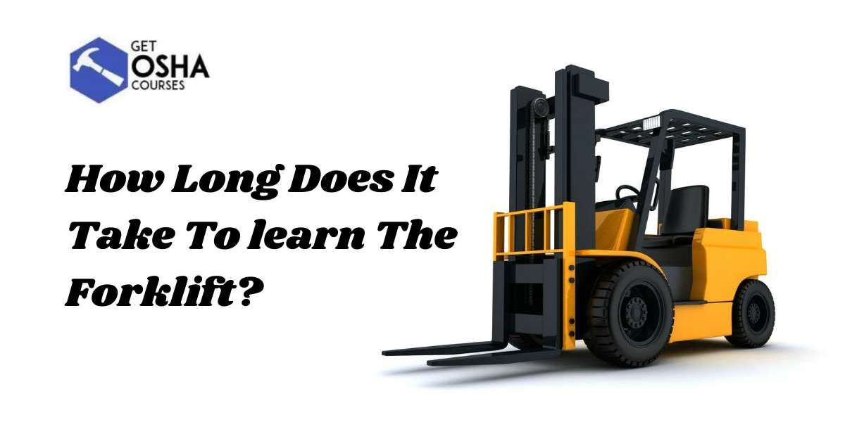 How long does it take to learn the forklift?